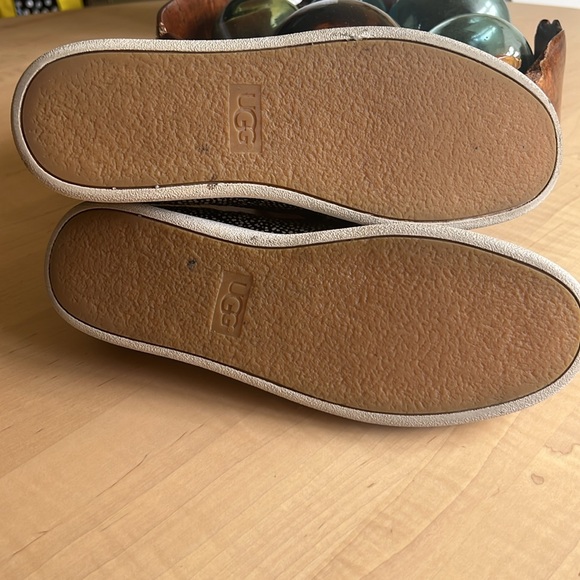 UGG Cas Exotic Genuine Calf Hair Slip On Sneakers Shoes - Picture 7 of 7